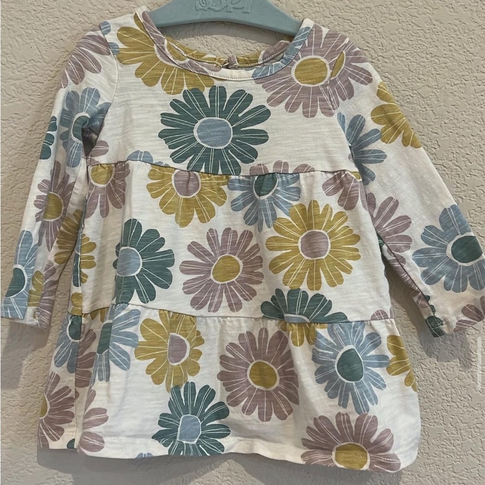 Little co organic floral dress 12 months